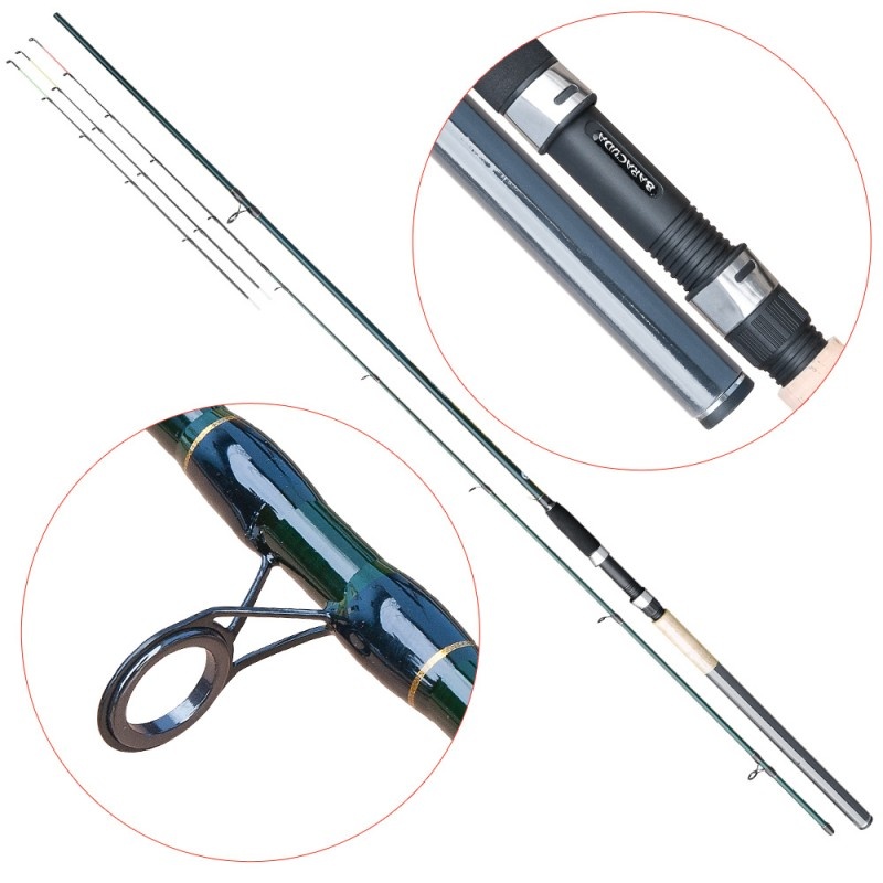 Lanseta Vibe Picker fibra de carbon Baracuda 2.7m / 3m