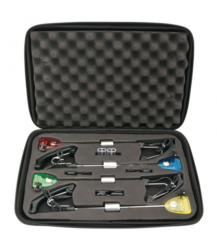 Set 4 swingere 11E Baracuda, cu contragreutate și iluminare