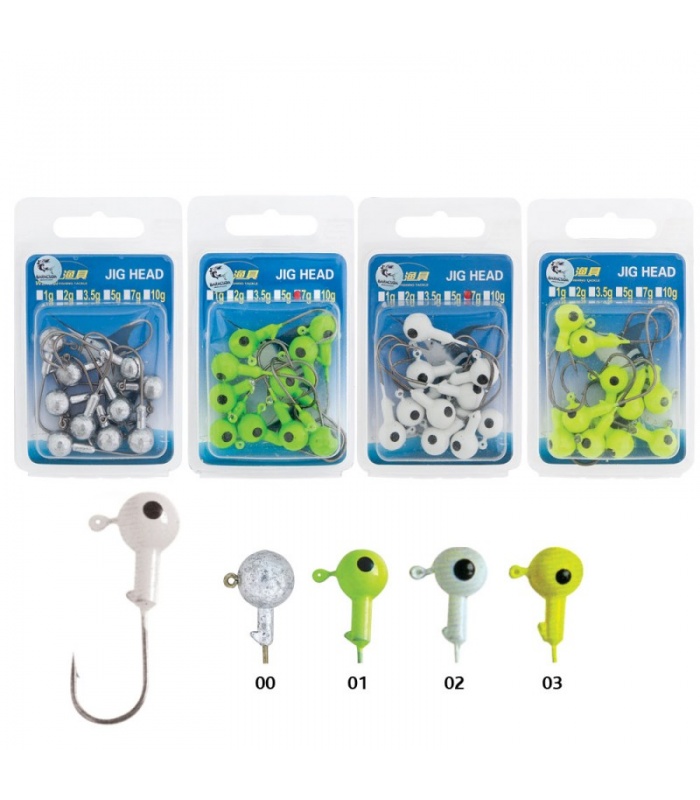 Set 10 Jiguri Baracuda Spinning Rapitor