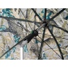 Umbrelă 250 cm diametru cu perete lateral Delphin CLASSA CAMO, , snururi + cuie fixare, husa de transport