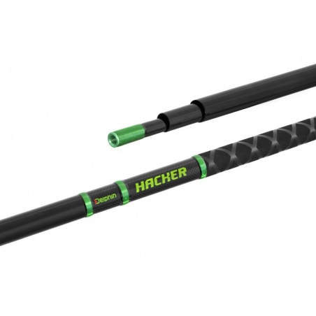 Coada/maner minciog  320 cm, 3 tronsoane Delphin HACKER NXT