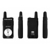 Set 2+1 avertizori wireless Delphin BRITON, culoare neagra