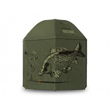Umbrela 250 cm cu pereti laterali Delphin BigONE CARP, , husa, cuie, snururi incluse