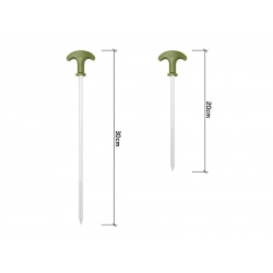 set de cuie pentru cort delphin fixt c2g / 10 buc.