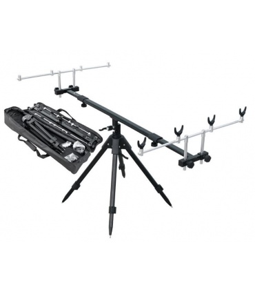 Rod Pod RP7 Baracuda pentru 4 Lansete Pescuit la Crap