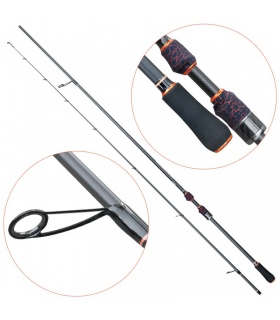 Lanseta Blaze X fibra de carbon Baracuda 2,1m 2,4m 2,7m A:12-40gr  Spinning Rapitor