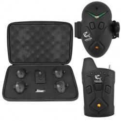 Set 4 avertizoare RF5618 wireless cu receptor Baracuda acoperire 180m