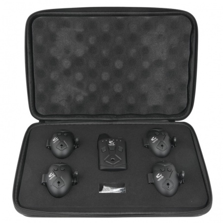 Set 4 avertizoare RF5618 wireless cu receptor Baracuda acoperire 180m