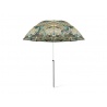 Umbrelă 250 cm diametru cu perete lateral Delphin CLASSA CAMO, , snururi + cuie fixare, husa de transport