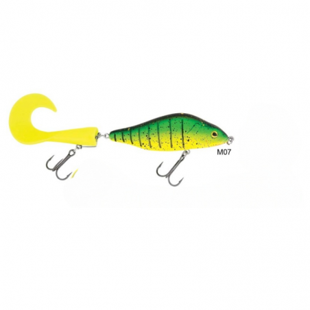 Vobler Baracuda Deluxe Maxi CRIUS Soft Tail 100mm 40g sinking