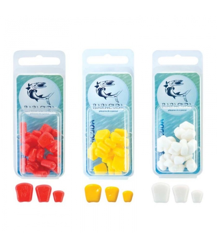 Porumb Baracuda – 30 bucăți – Atragerea garantată a peștilor mari!